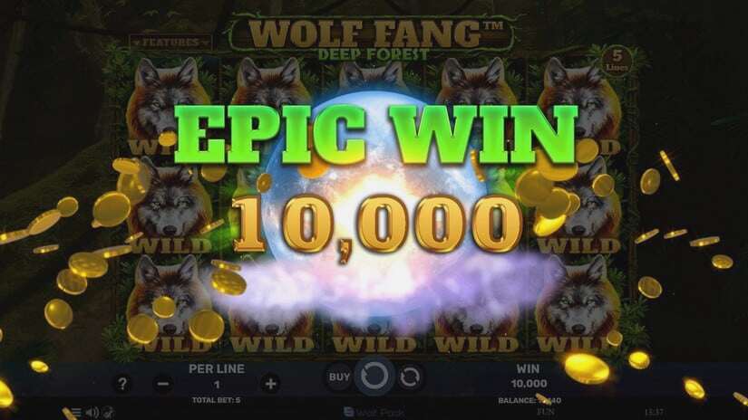 Screenshot Wolf Fang – Deep Forest 5 