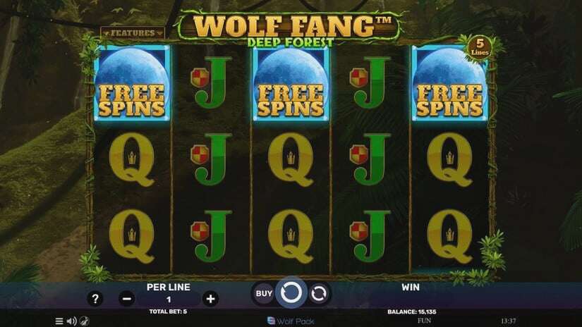 Screenshot Wolf Fang – Deep Forest 6 