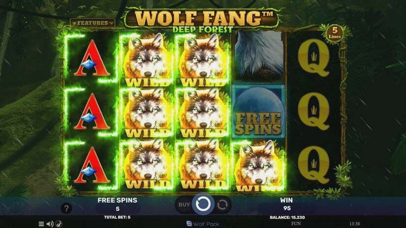 Screenshot Wolf Fang – Deep Forest 8 