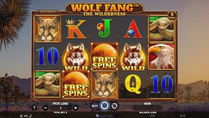 Screenshot Wolf Fang – The Wilderness 1 
